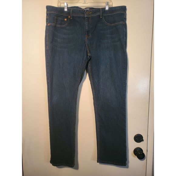Fragile Straight Leg Blue Jeans Size 22. - Picture 1 of 5
